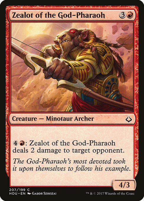Zealot of the God-Pharaoh [Hour of Devastation], MTG Single - Gamers Grove