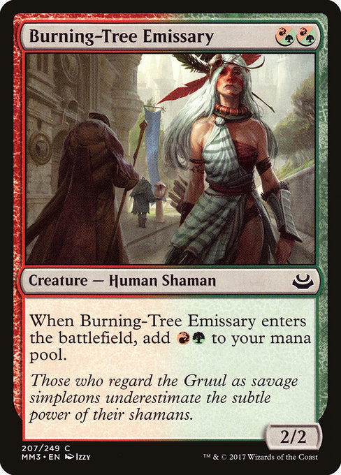 Burning-Tree Emissary [Modern Masters 2017], MTG Single - Gamers Grove
