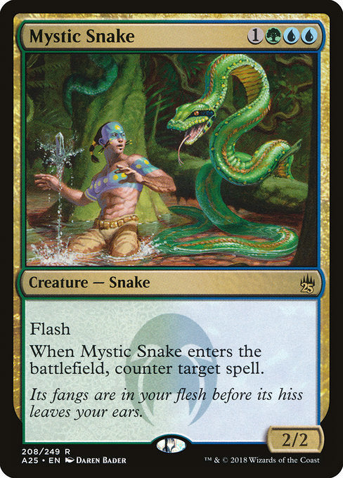 Mystic Snake [Masters 25], MTG Single - Gamers Grove