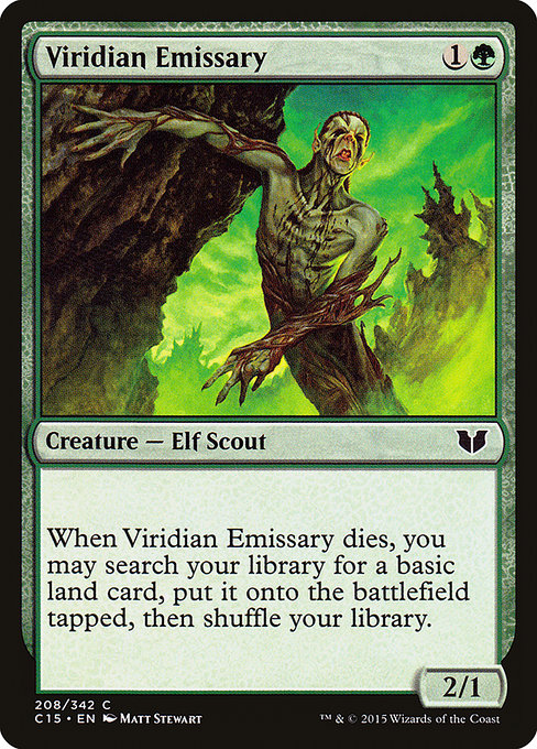 Viridian Emissary [Commander 2015], MTG Single - Gamers Grove