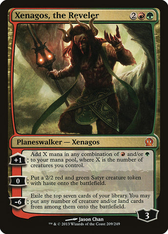 Xenagos, the Reveler [Theros], MTG Single - Gamers Grove