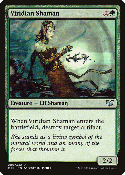 Viridian Shaman [Commander 2015], MTG Single - Gamers Grove