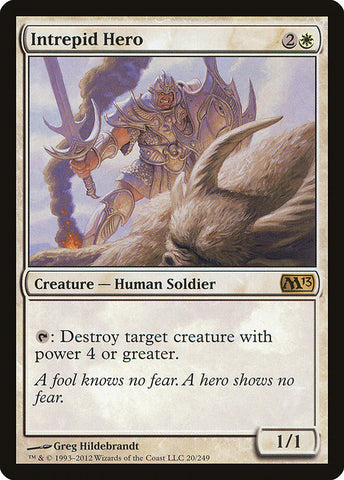 Intrepid Hero [Magic 2013], MTG Single - Gamers Grove