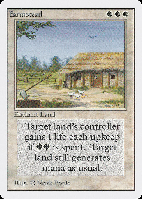 Farmstead [Unlimited Edition], MTG Single - Gamers Grove