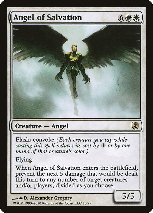 Angel of Salvation [Duel Decks: Elspeth vs. Tezzeret], MTG Single - Gamers Grove