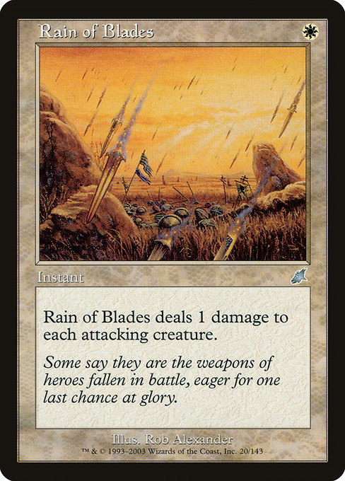 Rain of Blades [Scourge], MTG Single - Gamers Grove