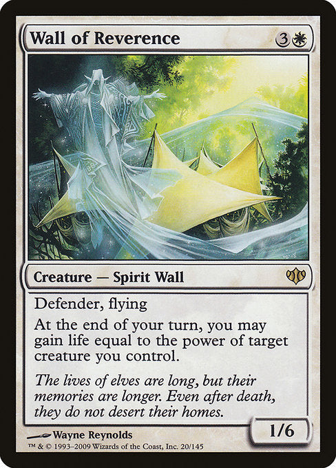 Wall of Reverence [Conflux], MTG Single - Gamers Grove