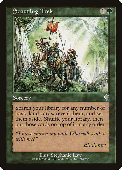 Scouting Trek [Invasion], MTG Single - Gamers Grove