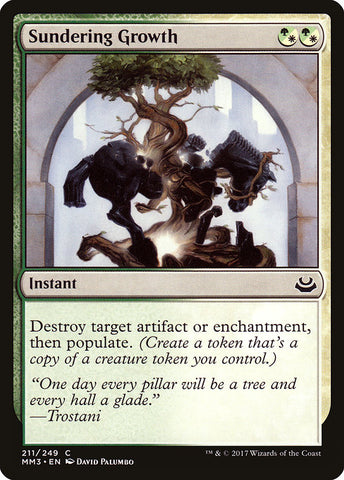 Sundering Growth [Modern Masters 2017], MTG Single - Gamers Grove
