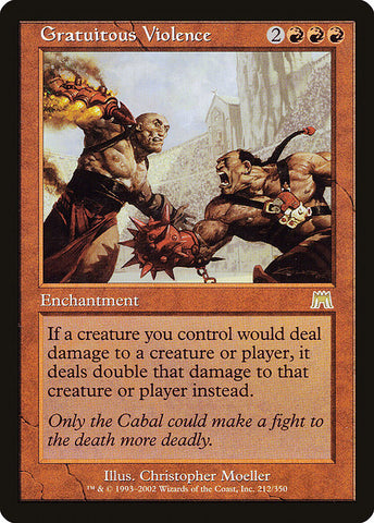 Gratuitous Violence [Onslaught], MTG Single - Gamers Grove