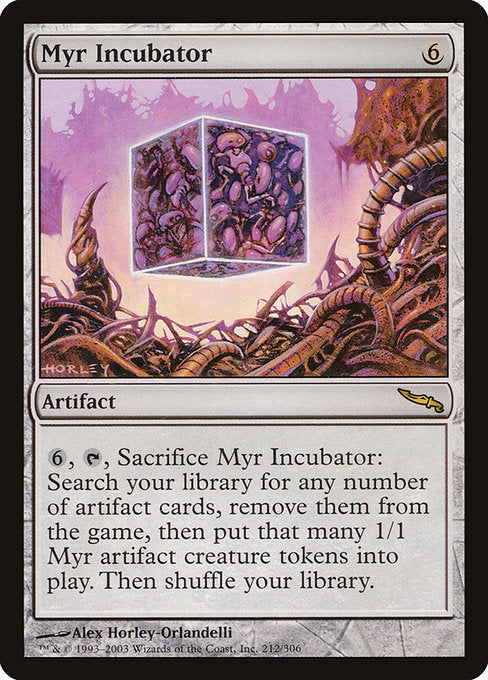 Myr Incubator [Mirrodin], MTG Single - Gamers Grove