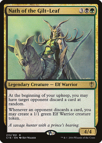 Nath of the Gilt-Leaf [Commander 2016], MTG Single - Gamers Grove