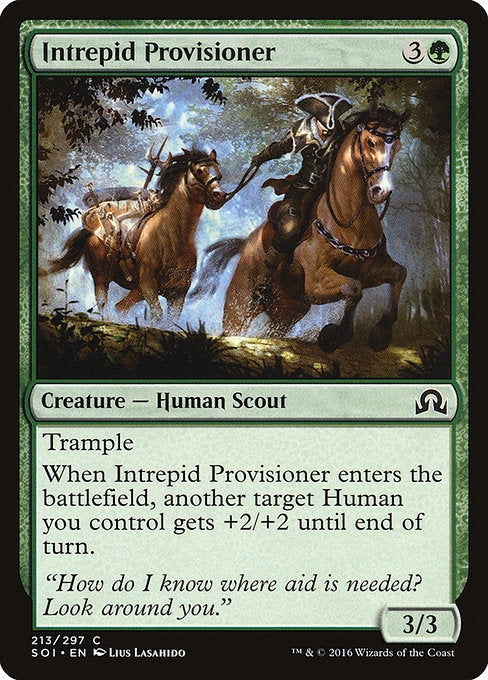 Intrepid Provisioner [Shadows over Innistrad]