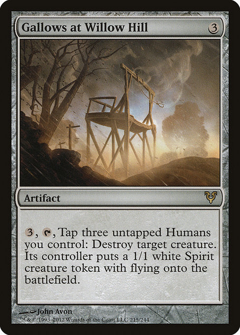 Gallows at Willow Hill [Avacyn Restored]