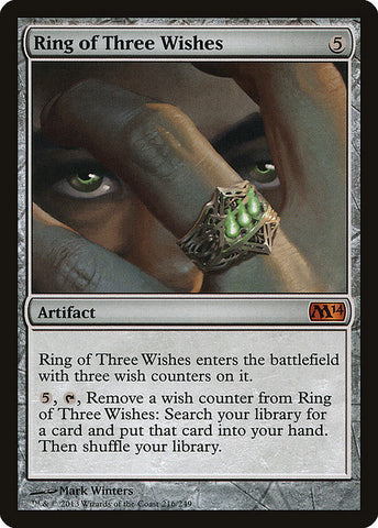 Ring of Three Wishes [Magic 2014], MTG Single - Gamers Grove