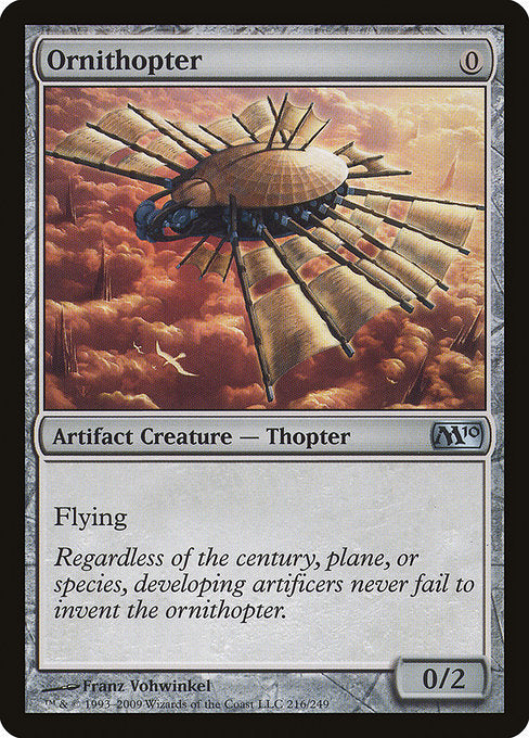 Ornithopter [Magic 2010], MTG Single - Gamers Grove