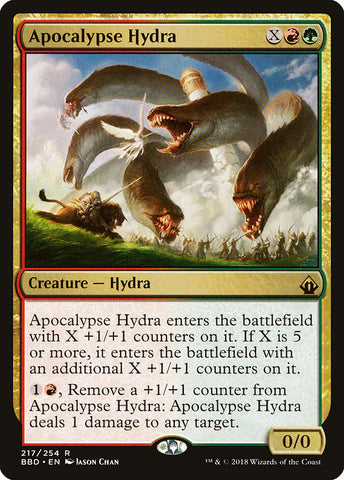 Apocalypse Hydra [Battlebond], MTG Single - Gamers Grove