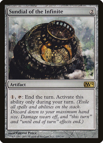 Sundial of the Infinite [Magic 2012], MTG Single - Gamers Grove