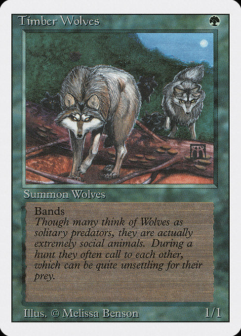 Timber Wolves [Revised Edition], MTG Single - Gamers Grove