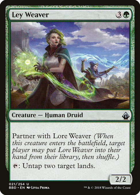 Ley Weaver [Battlebond], MTG Single - Gamers Grove