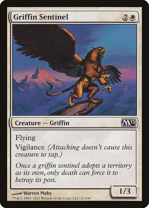 Griffin Sentinel [Magic 2012], MTG Single - Gamers Grove