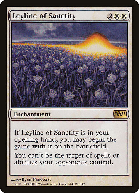Leyline of Sanctity [Magic 2011], MTG Single - Gamers Grove