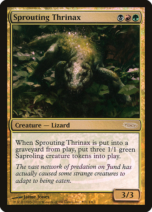 Sprouting Thrinax [Wizards Play Network 2008], MTG Single - Gamers Grove