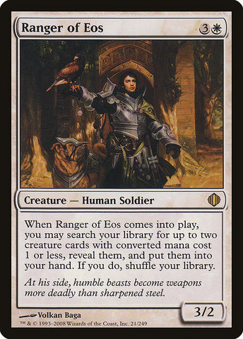 Ranger of Eos [Shards of Alara], MTG Single - Gamers Grove