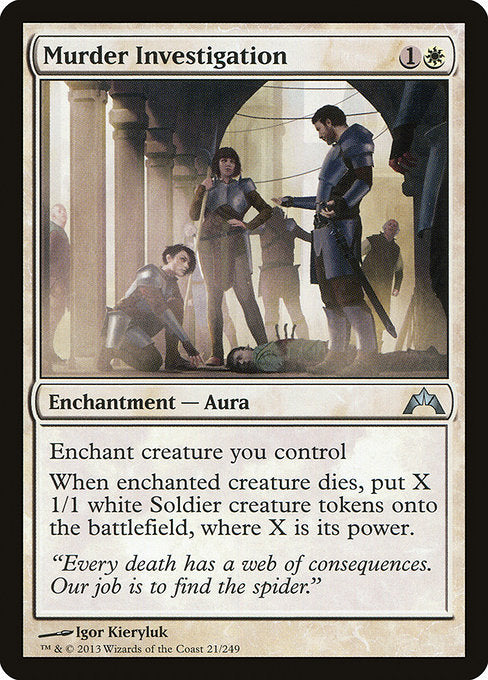 Murder Investigation [Gatecrash], MTG Single - Gamers Grove