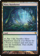 Misty Rainforest [Zendikar], MTG Single - Gamers Grove