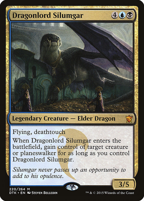 Dragonlord Silumgar [Dragons of Tarkir], MTG Single - Gamers Grove