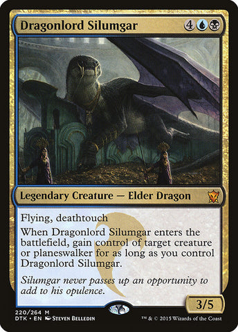 Dragonlord Silumgar [Dragons of Tarkir], MTG Single - Gamers Grove