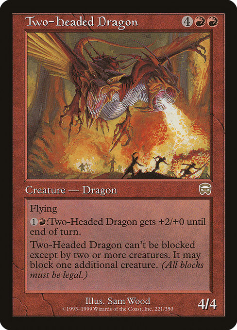 Two-Headed Dragon [Mercadian Masques], MTG Single - Gamers Grove