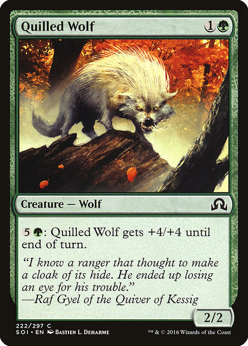 Quilled Wolf [Shadows over Innistrad]