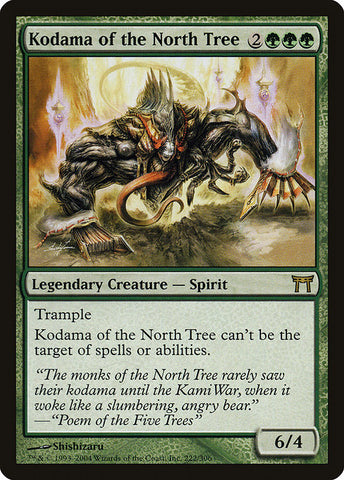 Kodama of the North Tree [Champions of Kamigawa], MTG Single - Gamers Grove