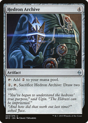Hedron Archive [Battle for Zendikar], MTG Single - Gamers Grove