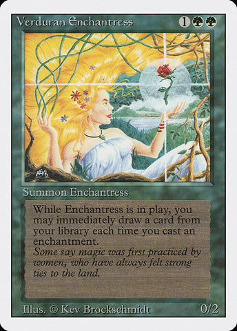 Verduran Enchantress [Revised Edition], MTG Single - Gamers Grove
