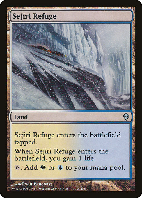 Sejiri Refuge [Zendikar], MTG Single - Gamers Grove