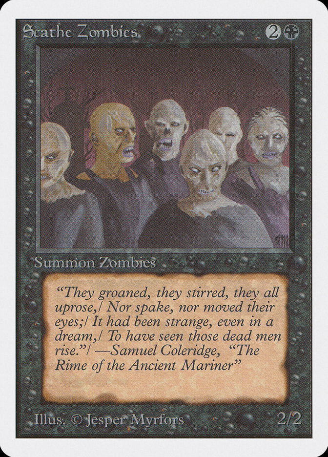 Scathe Zombies [Unlimited Edition], MTG Single - Gamers Grove