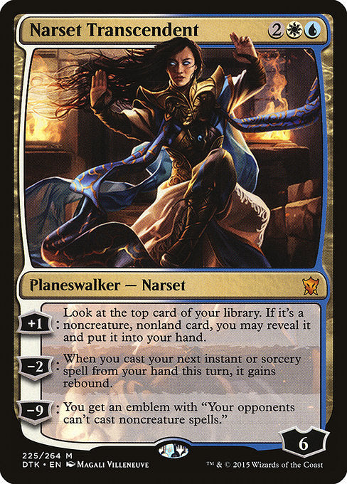 Narset Transcendent [Dragons of Tarkir], MTG Single - Gamers Grove