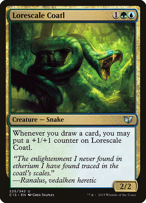 Lorescale Coatl [Commander 2015], MTG Single - Gamers Grove