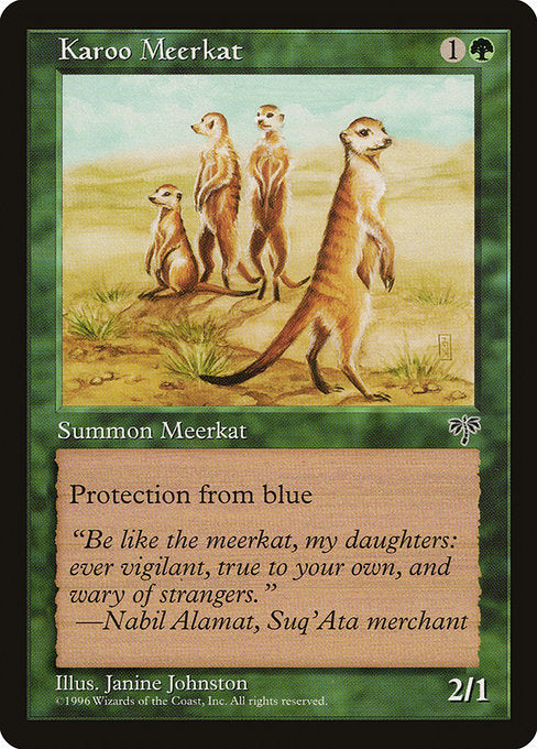 Karoo Meerkat [Mirage], MTG Single - Gamers Grove