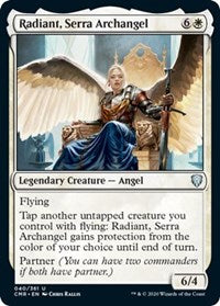 Radiant, Serra Archangel [Commander Legends]