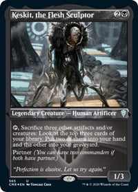 Keskit, the Flesh Sculptor (Foil Etched) [Commander Legends]