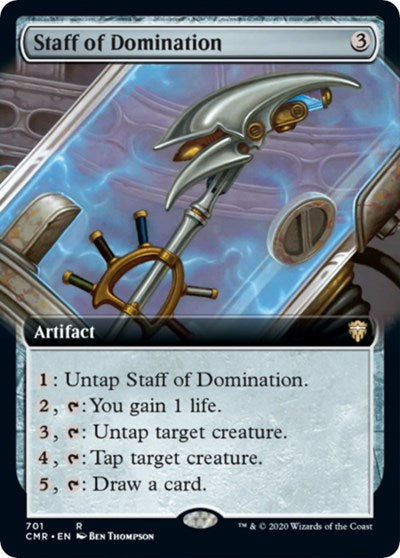 Staff of Domination (Extended Art) [Commander Legends]