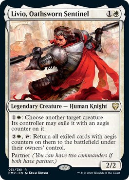 Livio, Oathsworn Sentinel [Commander Legends]