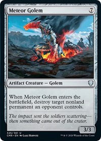 Meteor Golem [Commander Legends]