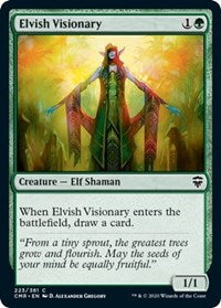 Elvish Visionary [Commander Legends]