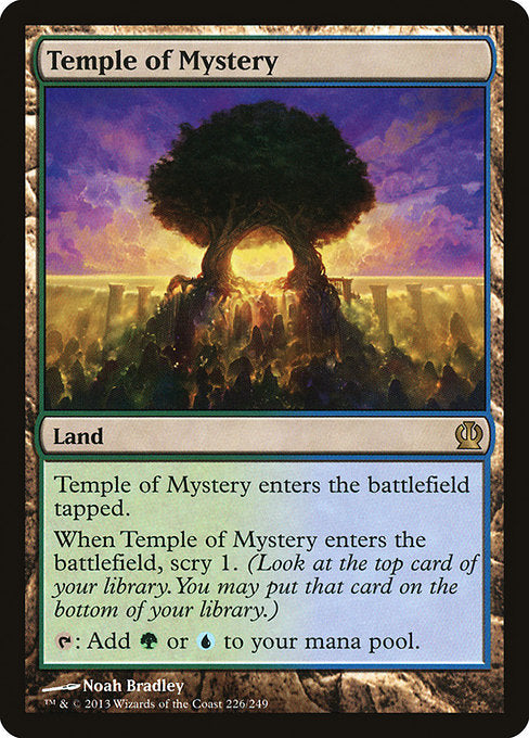Temple of Mystery [Theros], MTG Single - Gamers Grove