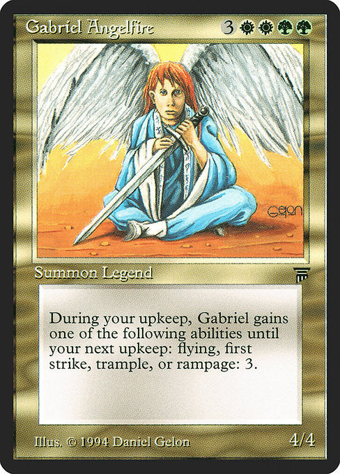 Gabriel Angelfire [Legends], MTG Single - Gamers Grove